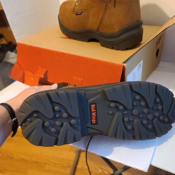 RED WING 2240 Size 11 D King Toe Safety Toe Waterproof Mens Work Boots MSRP $220 - Picture 4 of 4